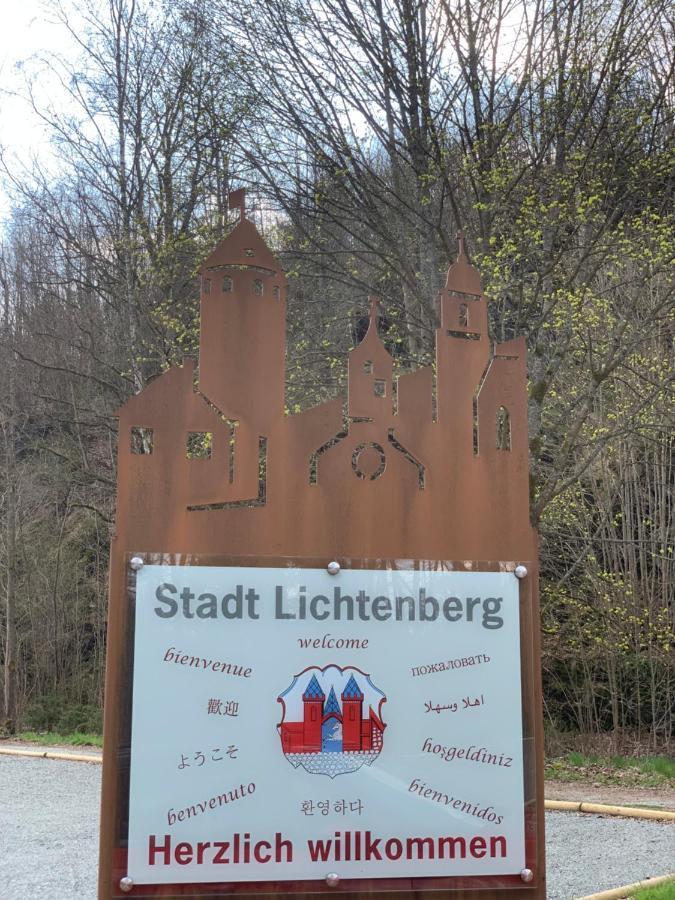 Ferienwohnung Sternenhimmel Lichtenberg  외부 사진
